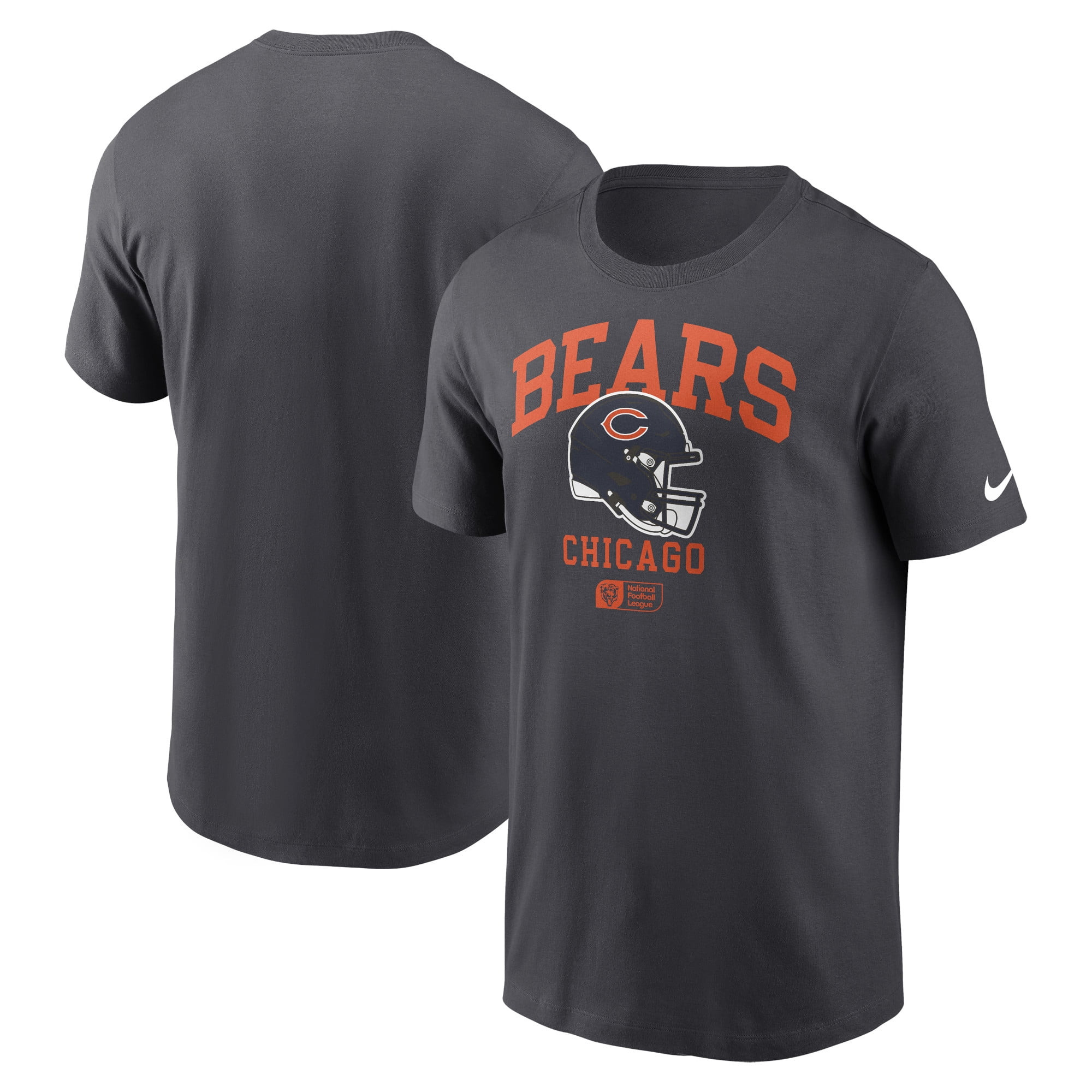 Men 2025 NFL Chicago Bears Grey T shirts